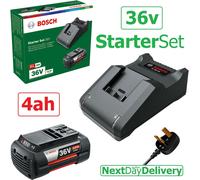 Genuine BOSCH Battery STARTER PACK 36V 4AH F016800622 4059952627847 ROTAK Mowers