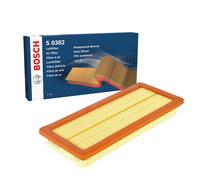 Bosch 0 Car Air Filter - Separates Particles from the Air Intake - Moisture-resistant plus High Tensile Strength