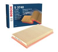 Genuine Bosch Car Air Filter S3740 fits Vauxhall Vectra - 1.8 - 00-02 1457433740