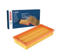 Genuine Bosch Car Air Filter S9957 fits VW Golf Cabrio - 1.8 - 81-92 1457429957
