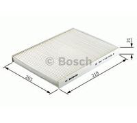 Genuine Bosch Car Cabin Filter M2188 fits Vauxhall Corsa - 1.2 - 09-14 198743218