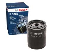 Genuine Bosch Car Oil Filter P3232 fits Vauxhall Astramax - 1.7 - 89-94 04511032