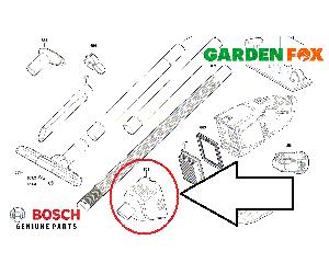 Genuine Bosch EasyVAC12 - SUCTION NOZZLE ( Spare Part ) 4059952210179 O111