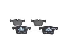0986 494 487 Front Brake Pad Set 4x Pads Prepared For Wear Indicator By Bosch