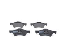 Bosch Brake Pad Set 0986424765 - Front, Low-Metallic 172.5 mm, Piston Clip - Chrysler/Dodge