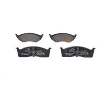 Bosch Brake Pad Set Front Low-Metallic - Piston Clip & Anti-Squeak Plate - 0986424363