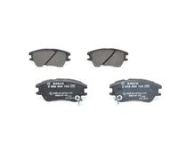 Bosch BP1066 - Brake Pads Car Front Axle - Bosch Quality - Reduced Noise and Dust - ECE-R90 Certified - Copper-Free - 1 Set of 4 pads