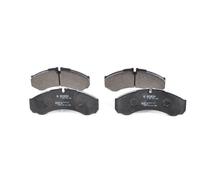Bosch BP972 - Brake Pads Car Rear Axle - Bosch Quality - Reduced Noise and Dust - ECE-R90 Certified - Copper-Free - 1 Set of 4 Pads - With Accessories