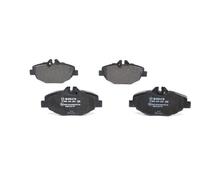 Bosch BP1197 - Brake Pads Car Front Axle - Bosch Quality - Reduced Noise and Dust - ECE-R90 Certified - Copper-Free - 1 Set of 4 Pads