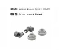 Genuine Bosch Neff Siemens Dishwasher Upper Basket Wheel Pack Of 2 00424717