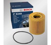 Bosch P9249 Car Oil Filter - Replacement Filter | Separates Soot and Metal Particles from Engine Oil - Provides Reliable Engine Lubrication