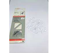 GENUINE BOSCH PACK OF 5 JIGSAW ANTI SPLINTER INSERTS 2607010079