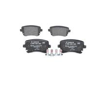 0986 494 303 Rear Brake Pad Set 4x Pads Not Prepared For Wear Indicator By Bosch