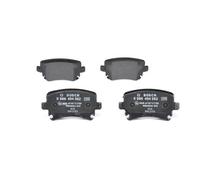 BOSCH 0986494062 Disc Brake Brake Pad Set Rear Braking Fits Audi Seat Skoda VW