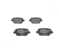 Bosch BP1119 - Brake Pads Car Rear Axle - Bosch Quality - Reduced Noise and Dust - ECE-R90 Certified - Copper-Free - 1 Set of 4 Pads
