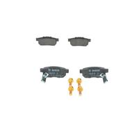 Genuine BOSCH Rear Brake Pad Set for Honda Jazz 1339cc L13Z1 1.4 (10/08-12/15)