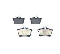 Brake Pads Set fits PEUGEOT PARTNER 1.6D Rear 08 to 18 Bosch 1608520480 425414