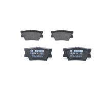 Bosch BP1065 - Brake Pads Car Rear Axle - Bosch Quality - Reduced Noise and Dust - ECE-R90 Certified - Copper-Free - 1 Set of 4 Pads