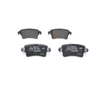 Brake Pads Set fits VAUXHALL MOVANO A 1.9D Rear 01 to 05 F9Q774 Bosch 1605982