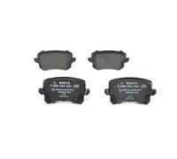 Bosch BP1252 - Brake Pads Car Rear Axle - Bosch Quality - Reduced Noise and Dust - ECE-R90 Certified - Copper-Free - 1 Set of 4 Pads