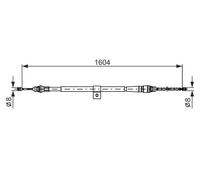 BOSCH 1 987 477 980 Hand brake cable