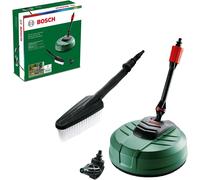 Bosch F016800611 Pressure Washer Home and Car Cleaning Kit (with patio Cleaner, wash Brush and 90 degree nozzle, in Carton Packaging)