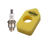 Genuine Briggs & Stratton Air Filter & Spark Plug Set for B&S Sprint Classic (Filter & Spark Plug Set)