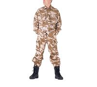 Genuine British Army Combat Pants Desert Camouflage DPM Military Trousers Windproof, Desert Dmp, 31W x 27L