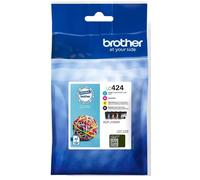 Brother LC424VAL ink cartridge 4 pc(s) Original Black, Cyan, Magenta, Yellow