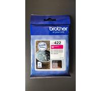 Original Brother LC-422M Magenta Ink Cartridge for Approx. 550 Pages for MFC-J5340DW, MFC-J5345DW, MFC-J5740DW, MFC-J6540DW,...