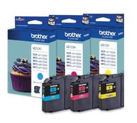Genuine Brother LC123, Ink Cartridges, DCP-J552DW, DCP-J752DW, MFC-J4410DW, LOT