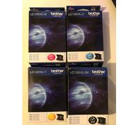 BROTHER LC-1280 ink cartridge black and tri-colour extra high capacity 1x 2.400 pages 1-pack blister without alarm