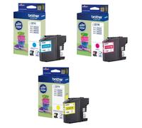 Genuine Brother LC221 Black Cyan Magenta Yellow J562DW J480DW J680DW J880DW LOT