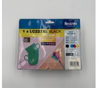 Genuine Brother LC227XL/LC223 Ink Cartridge - Black/Tri-Colour