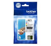 Brother LC421VALDR ink cartridge 4 pc(s) Original Black, Cyan, Magenta, Yellow