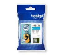 Genuine Brother LC421XLC Cyan Ink Cartridge for DCP-J1050DW J1140DW MFC-J1010DW