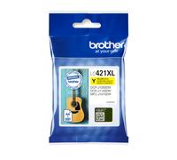 Genuine Brother LC421XLY Yellow Ink Cartridge DCP-J1050DW J1140DW MFC-J1010DW