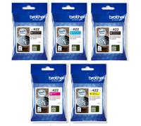 Genuine Brother LC422 LC422XL Original Ink Cartridge MFC-J6540DW MFC-J6940DW LOT