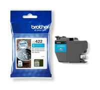 Original Brother LC-422C Cyan Ink Cartridge for Approx. 550 Pages for MFC-J5340DW, MFC-J5345DW, MFC-J5740DW, MFC-J6540DW,...