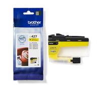 Brother LC-427Y Inkjet Cartridge, Yellow, Single Pack, Standard Yield, Includes 1 x Inkjet Cartridge, Genuine Supplies