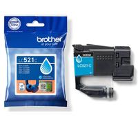 Brother LC521C Original Brother Cyan Ink Cartridge, LC-521C