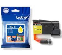 Brother LC521Y Original Brother Yellow Ink Cartridge, LC-521Y