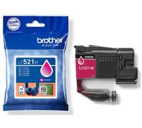 Brother LC521M Magenta Original Ink Cartridge