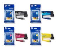 Brother LC-527XLVAL Set of 4 High Capacity Genuine Ink Cartridges LC527XL