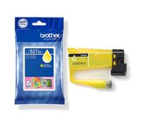 Brother LC-527XLY Inkjet Cartridge, Yellow, High Yield, Single Pack, | includes 1 x Inkjet Cartridge, Genuine Supplies