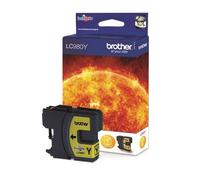 Genuine Brother LC980Y Yellow Ink jet Print Cartridge, LC-980Y