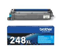 Brother TN-248XLC Original Cyan Brother TN-248XLC High Yield Toner Cartridge (TN248XLC) Printer Cartridge