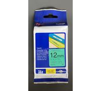 Brother Tze731 Black On Green 12Mm Gloss