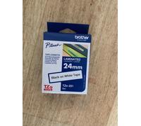 Genuine Brother P-Touch TZe-251 - 24mm - Black On White Tape