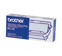 Genuine Brother PC75 PC-75 Black Printing Cartridge Fax T102 A-Sealed VAT Incl